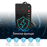 Автомобільний інвертор TEN SPACE E8982 12V-220V 300W в прикурювач, Перетворювач Напруги c розеткою, фото 6