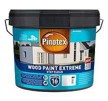 PINOTEX WOOD PAINT EXTREME 10л - Має властивість самоочищення фарба на водній основі для дерев'яних фасадів