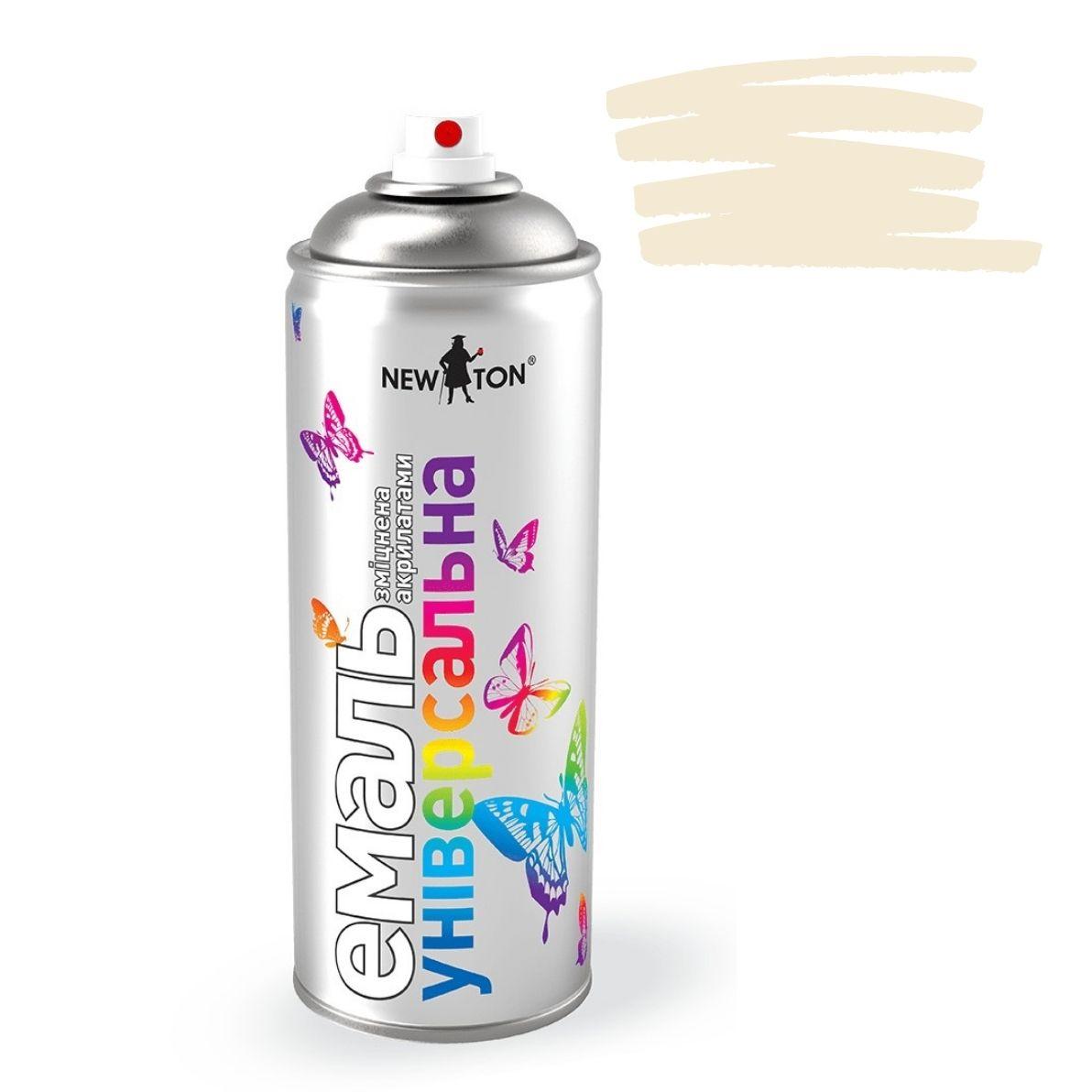 Емаль 1015 Слонова Кістка універсальна аерозоль 400мл NewTon