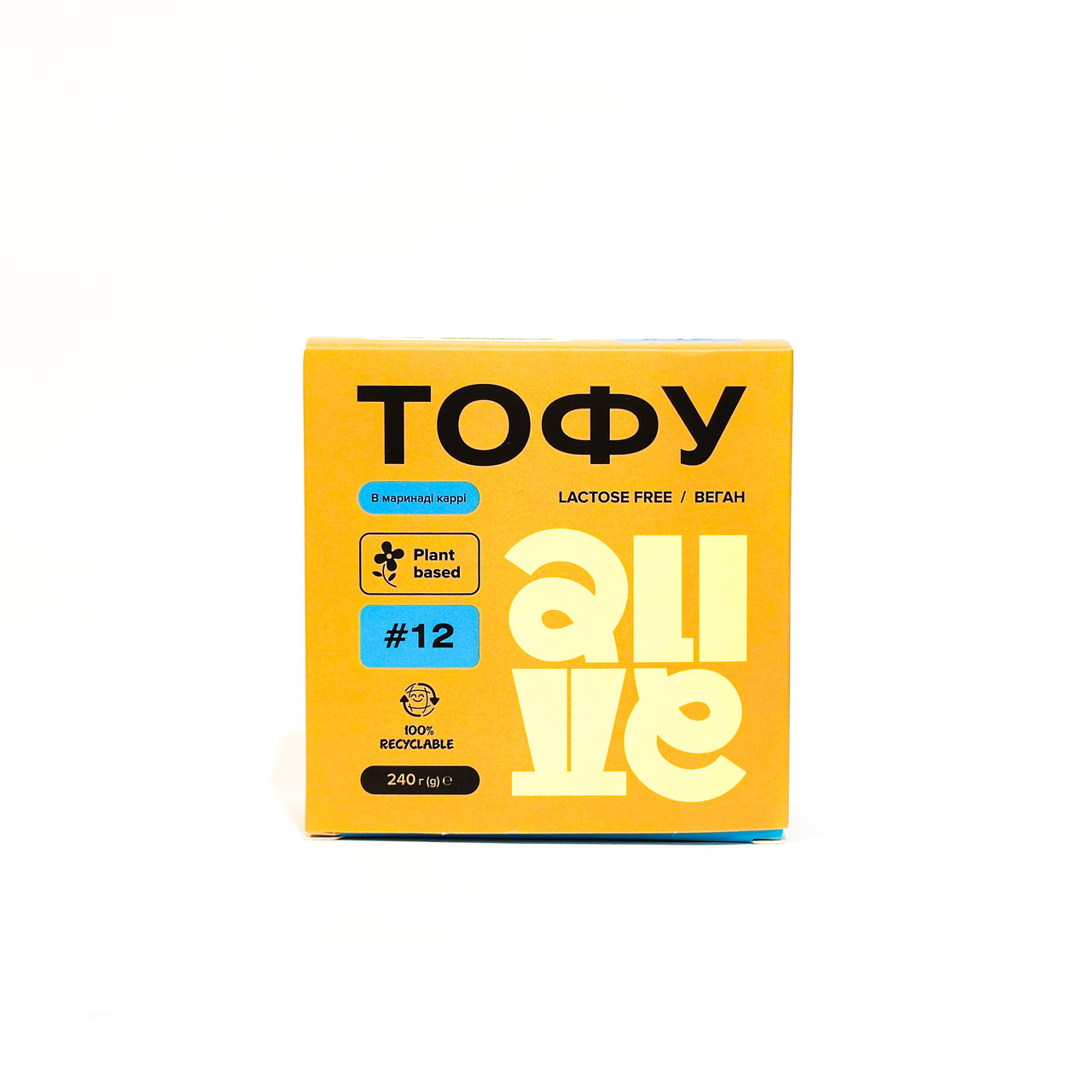 Тофу в соусі каррі 240г Alive