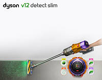 Пилосос 2в1 (вертикальний + ручний) Dyson V12 Detect Slim Absolute (394167-01)