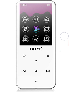 MP3 Плеєр RuiZu D10 Max HI-FI 8Gb Bluetooth Original Білий (Акція)