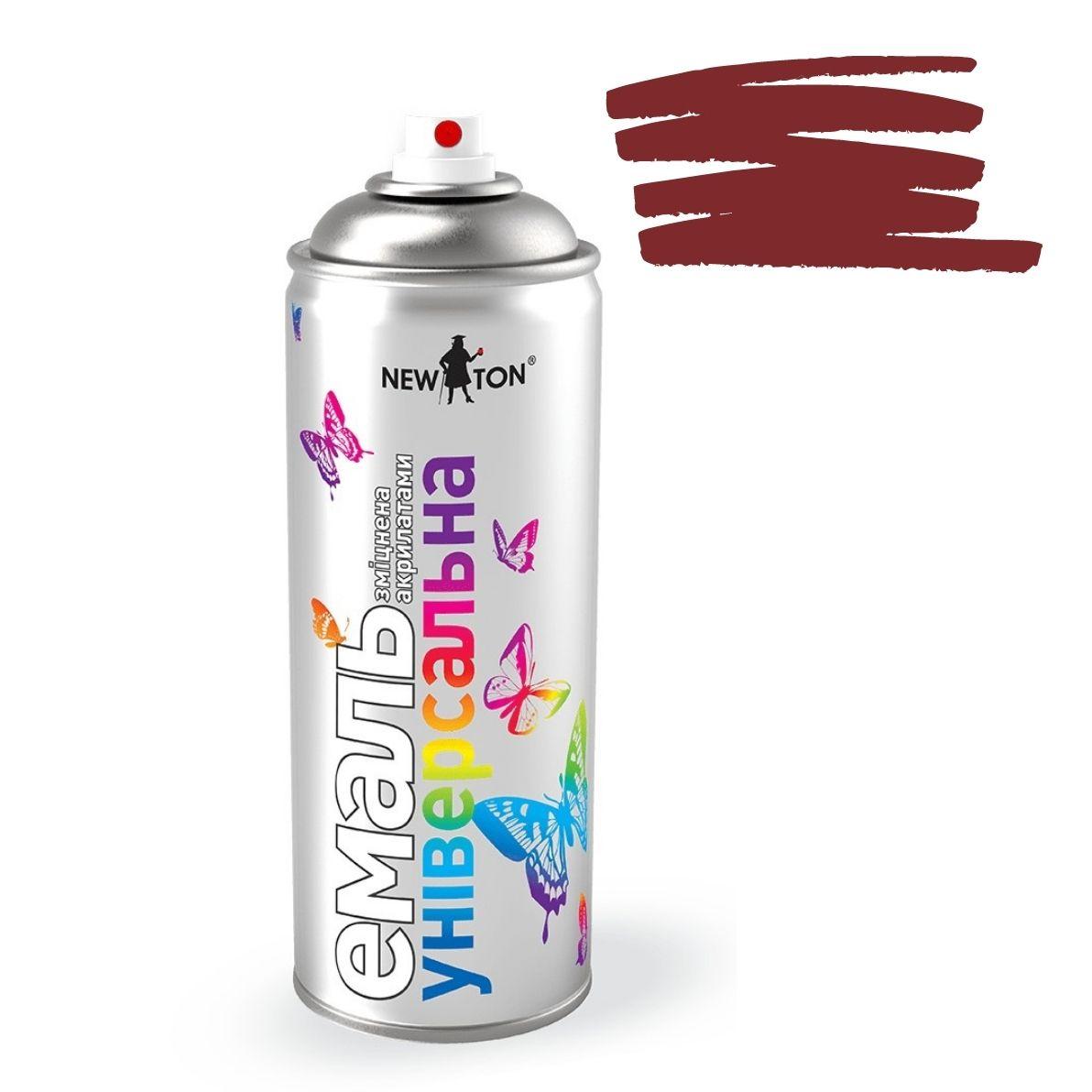 Емаль 3011 Вишнева універсальна аерозоль 400мл NewTon
