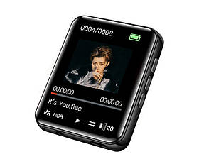 MP3 Плеєр RuiZu A02 4Gb Bluetooth HI-FI Original із зовнішнім динаміком Чорний сенсорний (Акція)