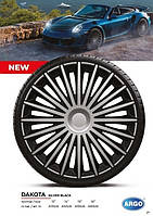Ковпаки на колеса r15 Dakota Silver Black Racing4