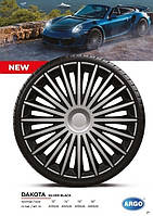 Ковпаки на колеса r16 Dakota Silver Black Racing4