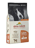 Сухой корм Almo Nature Holistic Dog M для собак средних пород с ягненком 12 кг