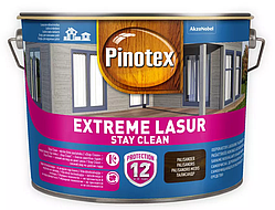 PINOTEX EXTREME LASUR 10л - Деревозахисний засіб на водній основі, що володіє властивістю самоочищення