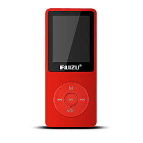 MP3 Плеєр RuiZu X02 8Gb Original Червоний (Акція)