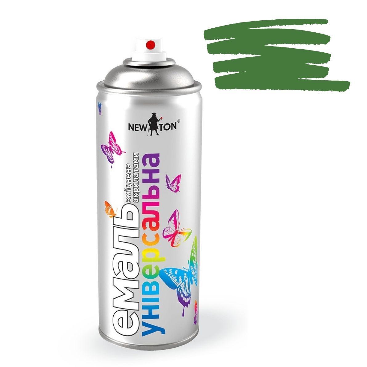 Емаль 6010 Світло-зелена універсальна аерозоль 400мл NewTon