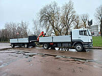 Манипулятор кран не дорогостоящие грузовые перевозки до 24 тн Киев и по Украине
