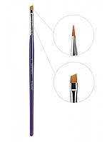 Creator Synthetic №5 зрізаний пензель для фарбування брів BROW BRUSH / Alla Zayats