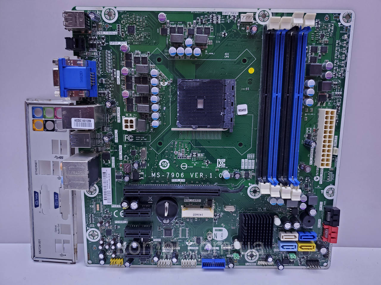 Материнська плата sFM2+ Hewlett-Packard MS-7906 (Socket FM2+,DDR3,б/у)