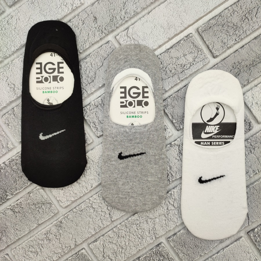 Сліди чоловічі весна/осінь р. 40-45 спортивні N асорті з силіконом на п'яті POLO 30037742, фото 1