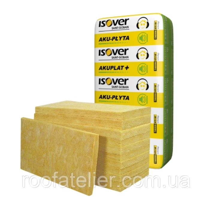 Мінеральна вата ISOVER Aku-Płyta / Akuplat +, фото 1