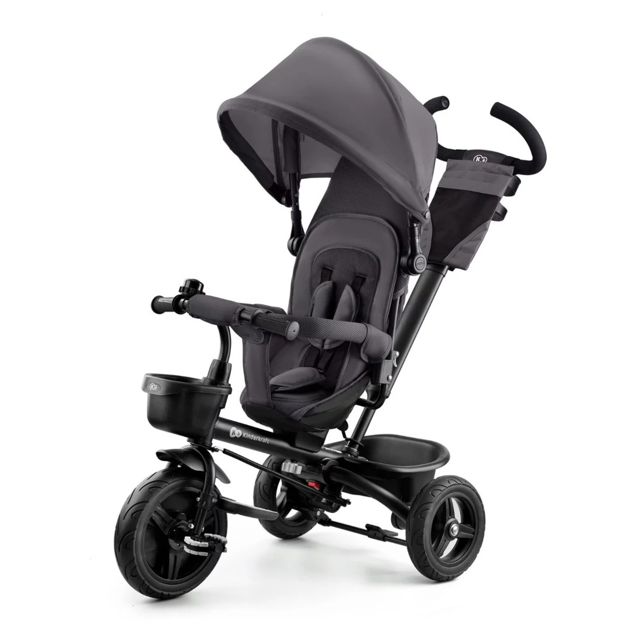 Триколісний велосипед Aveo Malachite Gray Kinderkraft KRAVEO00GRY0000