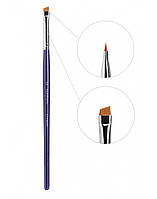 Creator Synthetic №14 кисть скошеная для покраски бровей BROW BRUSH / Alla Zayats