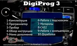 Відеокурс-інструкція з використання програматора одометрів DigiProg 3