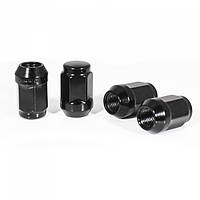 Колесные гайки ZW Конус (M12x1.5x35 NEX19) Black Chrome N008-B