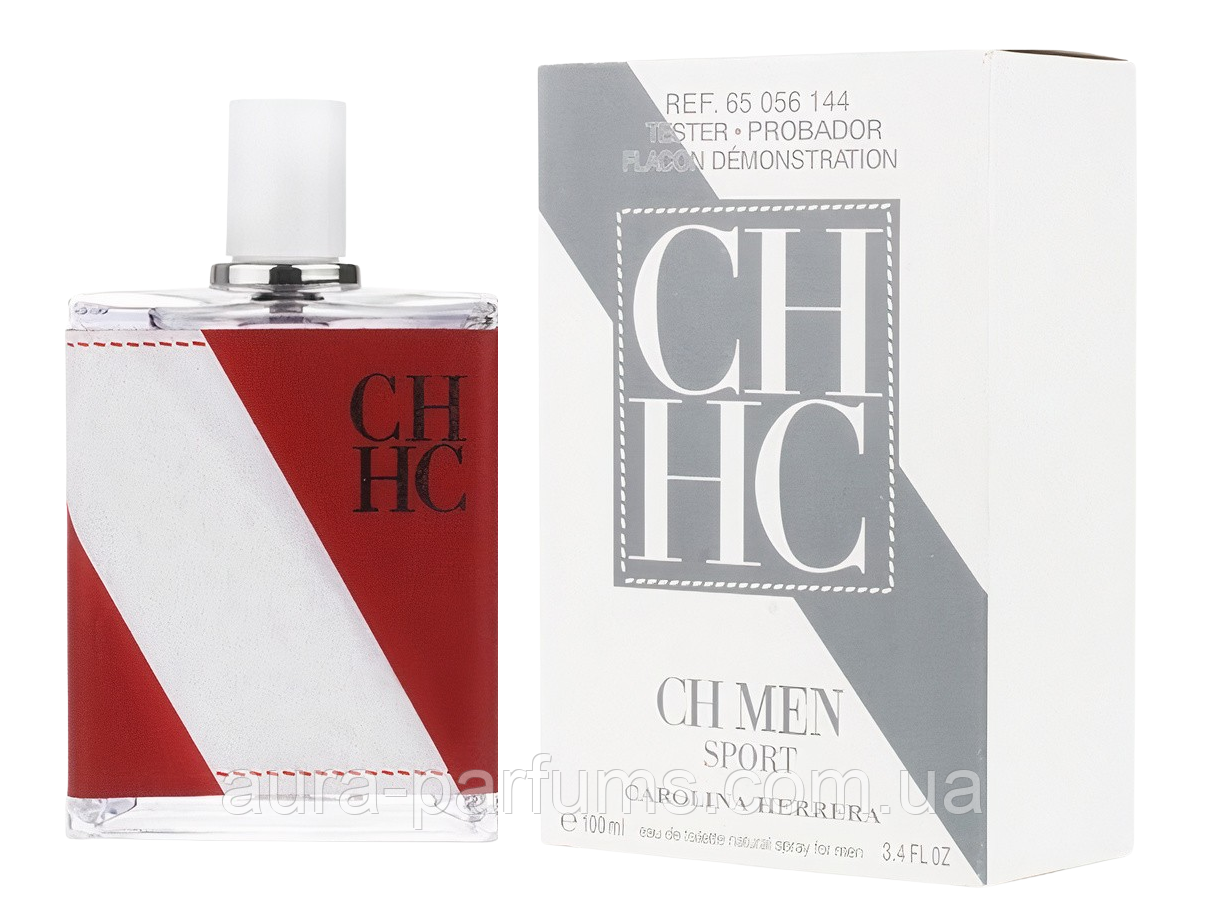 Чоловічі парфуми Carolina Herrera CH Men Sport (Кароліна Еррера Мен Спорт) Туалетна вода 100 ml/мл Тестер - фото 1 - id-p556434670