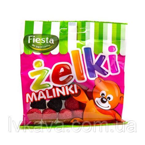 Жувальні цукерки Zelki Malinki, 80 г, фото 2