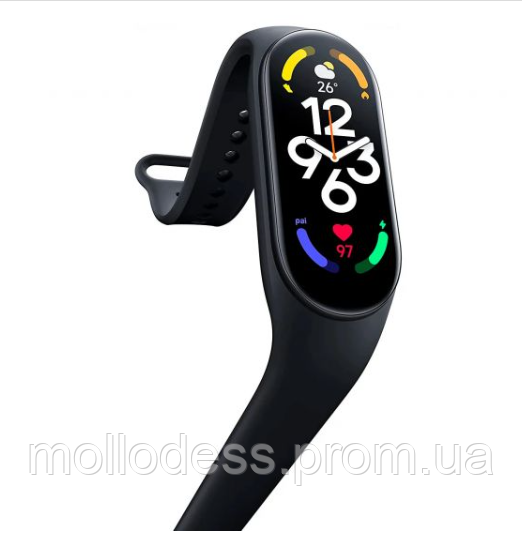 Фитнес браслет Smart Band M7 black Xiaomi Mi Band 7 Fit цветной М7 шагомер BR-00002 - фото 3 - id-p1815915552