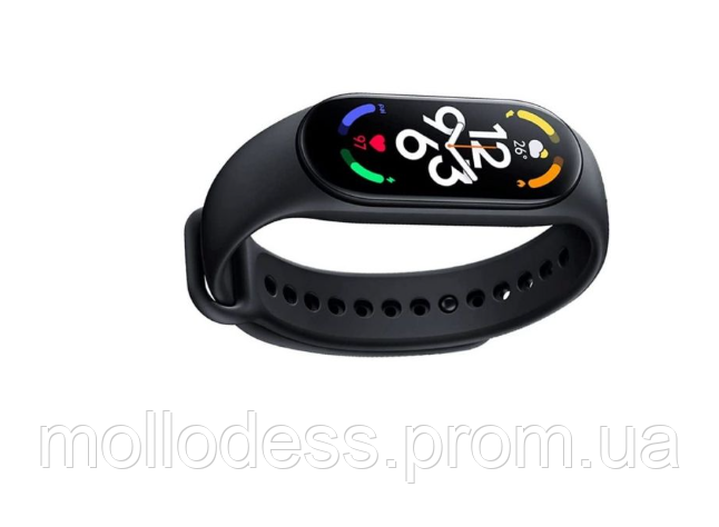 Фитнес браслет Smart Band M7 black Xiaomi Mi Band 7 Fit цветной М7 шагомер BR-00002 - фото 4 - id-p1815915552