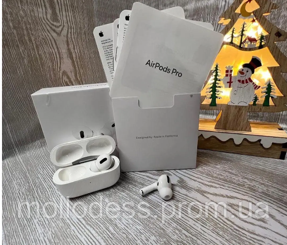 Беспроводные наушники Apple AirPods PRO Premium Lux series 1:1 Airoha - фото 4 - id-p1815915567