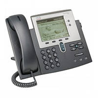 IP-телефон Cisco 7942G, 1 лінія, комутатор 2-порту 100mbps, PoE (CP-7942G)