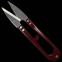 Ножницы для подрезания ниток LDH, 12,5 см, красные
