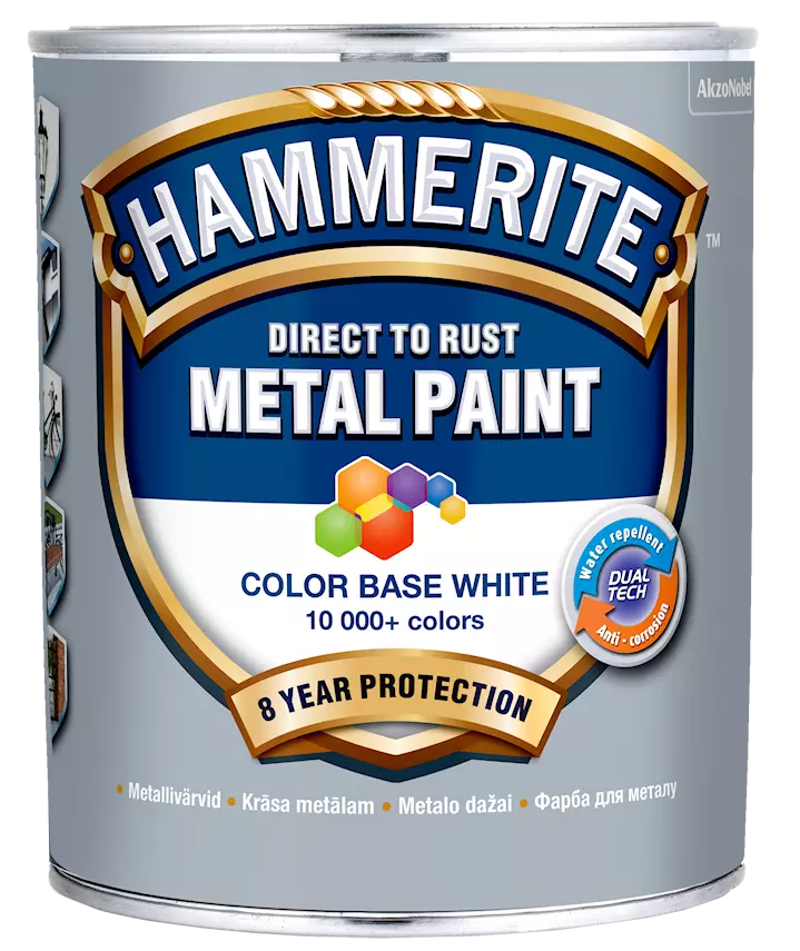 Hammerite Metal Paint Base 2.5л - глянсова база під тонування, фото 1
