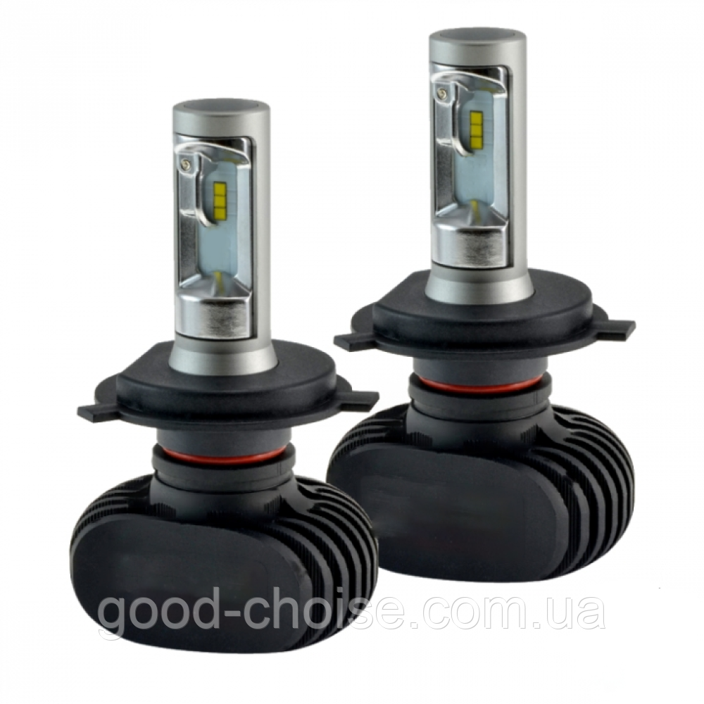 Комплект автомобільних LED ламп S1 H11 / Світлодіодні автолампи / Автолампи / Лампи у фари / Лампочки для авто, фото 1