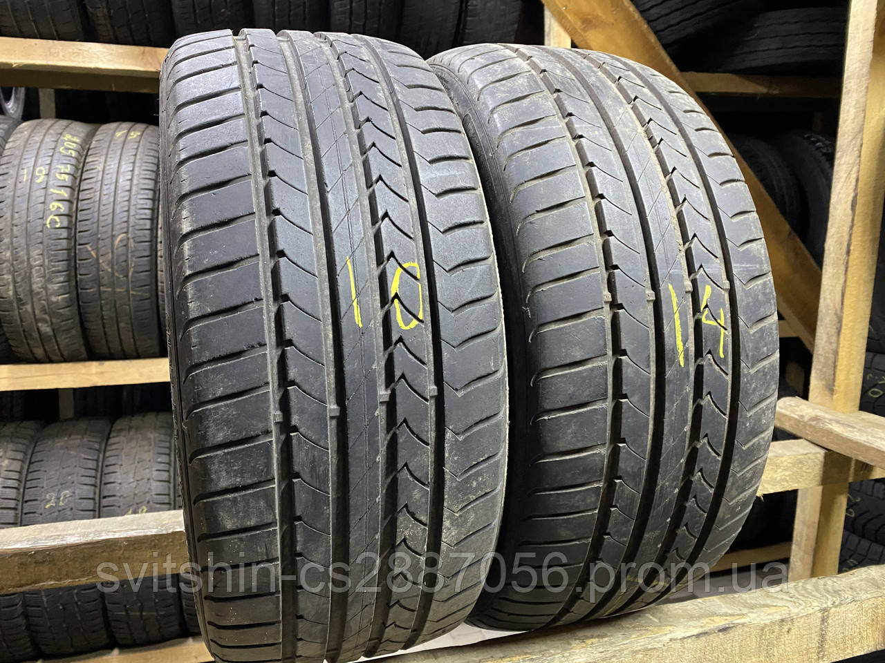 Літні шини 215/40R17 Goodyear EfficientGrip 5мм 2шт