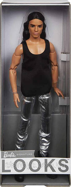 Barbie Signature Looks 9 Ken Doll Long Brunette Hair 1815970477