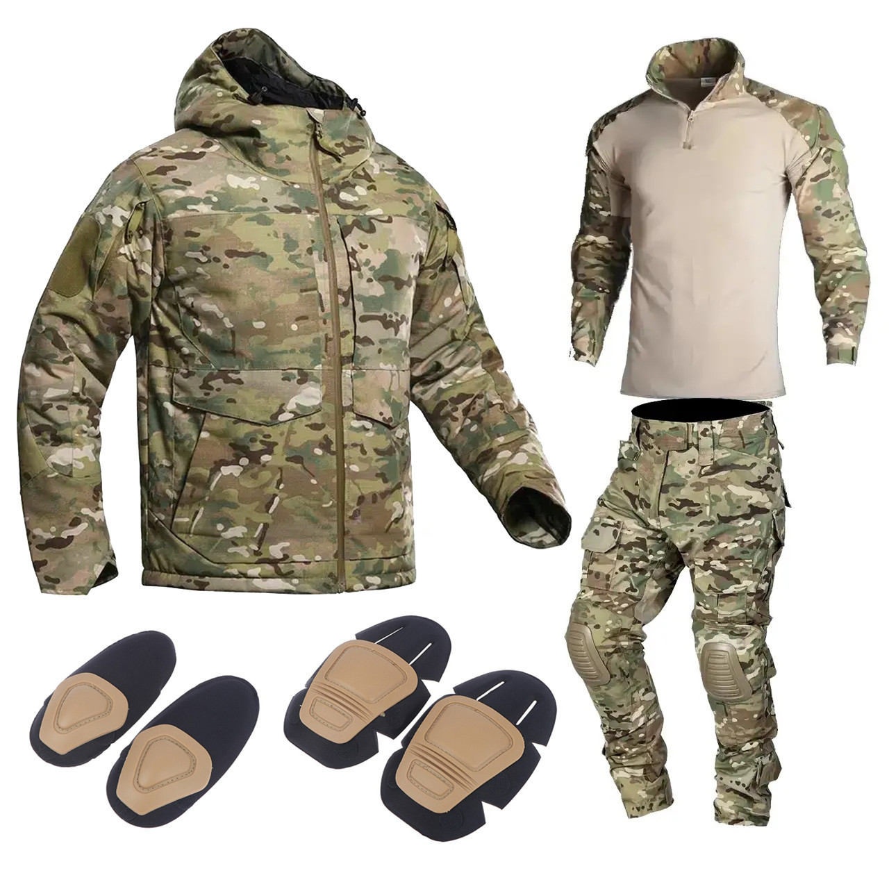 Костюм 3в1 Dragon G2 Multicam розмір М куртка та штани та убакс мультикам