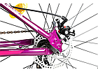 Велосипед гірський Crosser P6-2 24" рама 13 дюйми Білий, фото 10