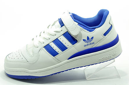 Кросівки білі Adidas Originals Forum low чоловічі (Адідас) 45р., фото 1