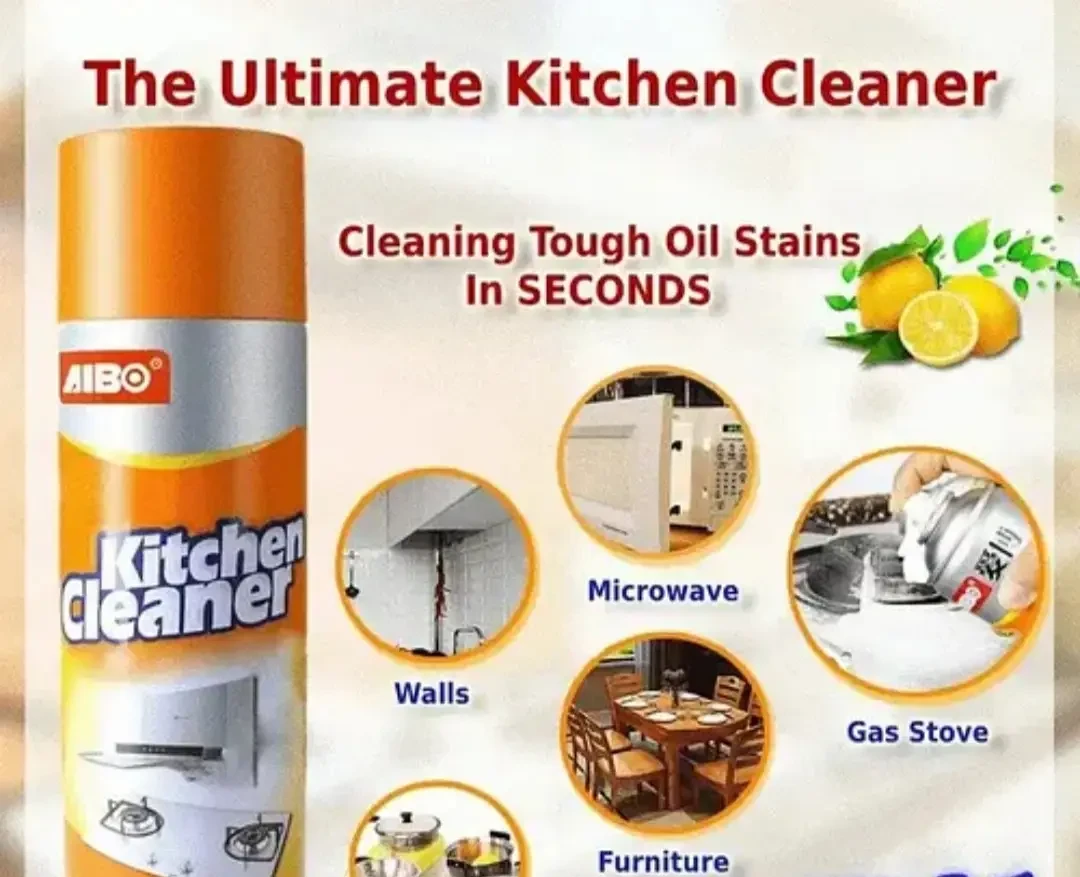 Очисник для кухні Kitchen Cleaner 260 мл, Універсальний очисник для кухні