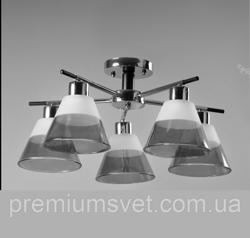 Люстра SC-9113/5 CR+BK D540*230 (94851), фото 1