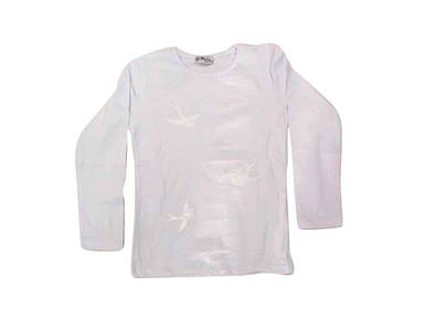 Блуза на дівч. біла арт.Razg227/1-040833ft р.6-7 років ТМ SMILE