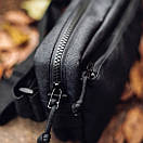 Чоловіча сумка чорна бананка SIMPLER через плече з тканини А, фото 7