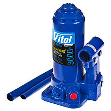 Домкрат пляшковий Vitol IH-180350D 3т Iron Hand