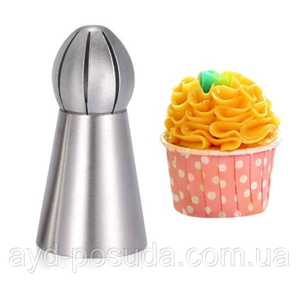 Насадка кондитерська металева арт. 895-10045, фото 1