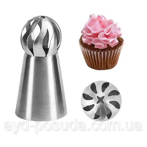 Насадка кондитерська металева арт. 895-105T