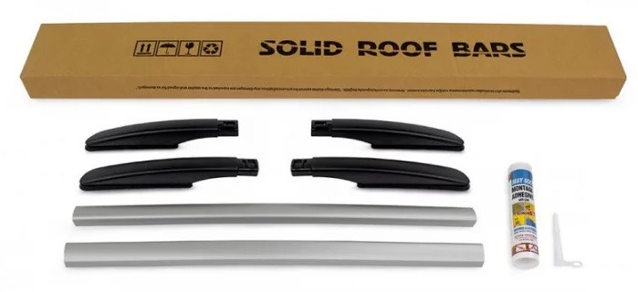 Рейлінги OmsaLine Solid на Volkswagen Golf 7 (2012--)
