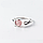 Женское серебряное кольцо "Котик" с Клубничным Кварцом 925 пробы EGYPT SILVER, фото 3