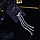 Эльфийская сверкающая моно серьга - Кафф Клипс из страз -  серебристый Aushal JEWELRY, фото 7