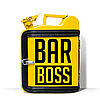 Оригінальний подарунок чоловікові каністра-бар 10 л. з принтом "Bar Boss" Зелений, фото 7