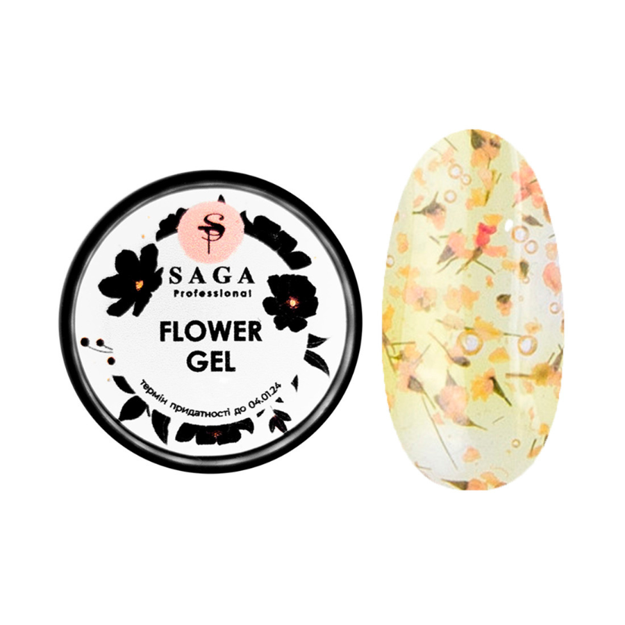 ГельSaga Flower Gel сухоцвіт 07