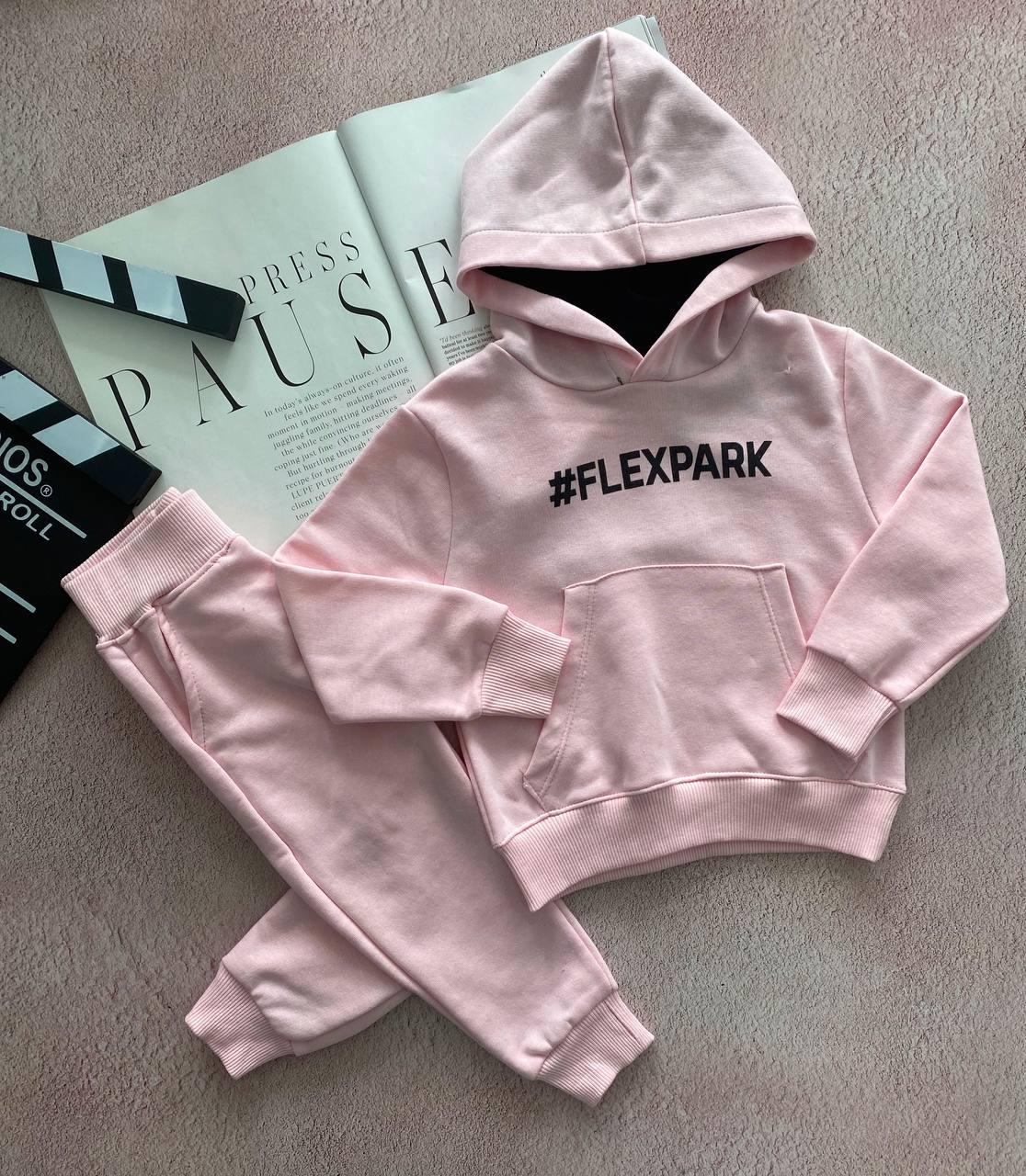 Теплий костюм "FlexPark" Світло-рожевий 8035, 191, mutti, Світло-Рожевий, Для дівчаток, Осінь Зима, 116, фото 1